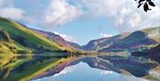 Looking acrooss Talyllyn Lake from the Beer Garden.