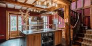 Kitchen Island in Bryn Tanat Hall