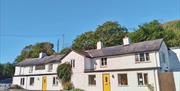As seen on a sunny day, from the B4405.