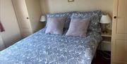 Caravan double bedroom
