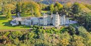 The front of Glandyfi Castle
