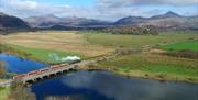 Ffestiniog Railway DLG on Pont Croesor