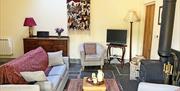Living room at Drovers Retreat towards back of cottage