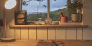 Desk at the Writers Cabin
