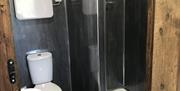 Wild Meadow Glamping and Camping - one of the on site shower rooms