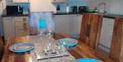Kitchen and dining room