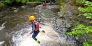 gorge adventure waterfall jump