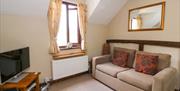 Barn View Cottages near Llanidloes, Oak Cottage view living room