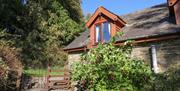 Barn View Cottages near Llanidloes, Oak Cottage exterior