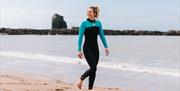summer and winter wetsuits