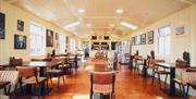 Café at Vale of Rheidol Aberystwyth railway station