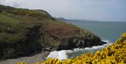 Ceredigion | View above Cwmtydu Beach