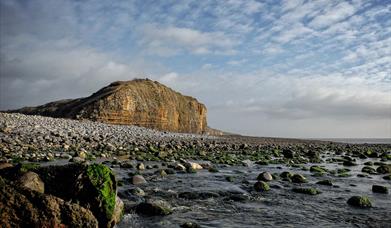 Llantwit Major’s beach, Cwm Colhuw, where there’s a café, great rock pools and easy access to the Wales Coast Path.