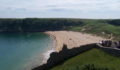 Barafundle Bay Beach