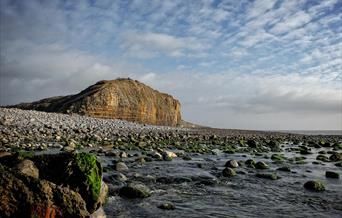 Llantwit Major’s beach, Cwm Colhuw, where there’s a café, great rock pools and easy access to the Wales Coast Path.