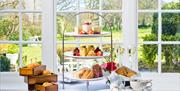 Afternoon tea at Plas Dinas Country House