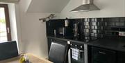 Apartment 4 kitchen space, Rhayader self catering