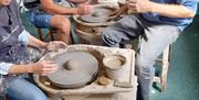 Enjoy a wonderful day out at our beautiful pottery school come on your own to enjoy the wellbeing or a family, friends and or inspiring holiday sessio