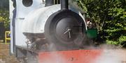 Corris Railway - Falcon in steam