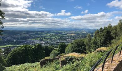 View from the Kymin near Monmouth