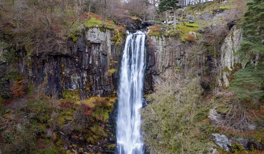 Pistyll Rhaeadr Waterfalls